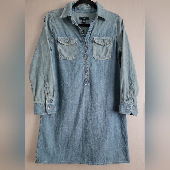 Chaps Dresses & Skirts - Chaps Shirt Dress Sz Medium P